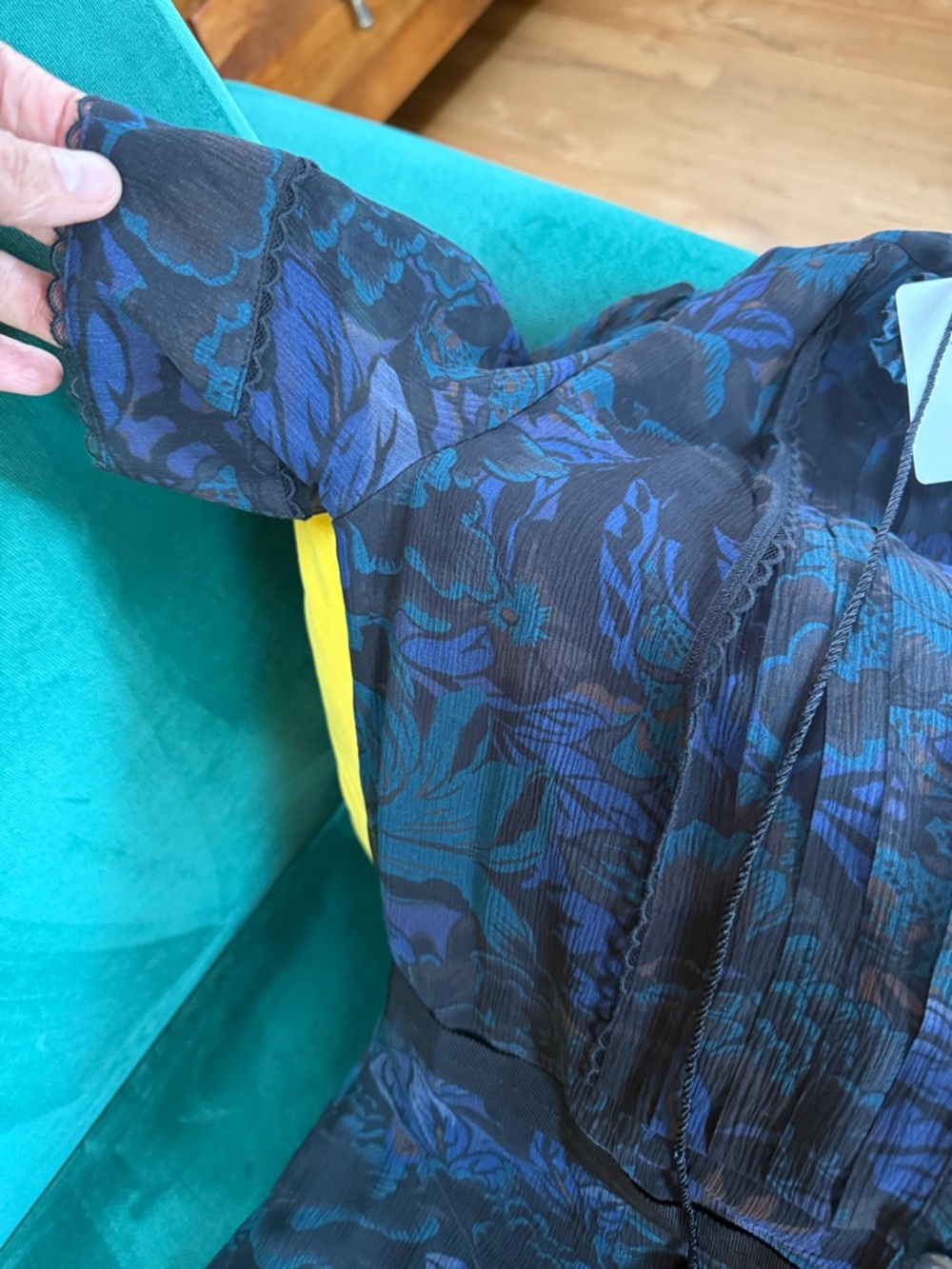 Coach x Kaffe Silk maxi dress - Picture 6 of 16
